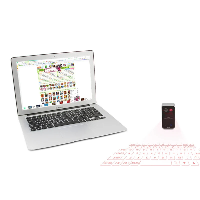 Laser Projection Virtual Keyboard