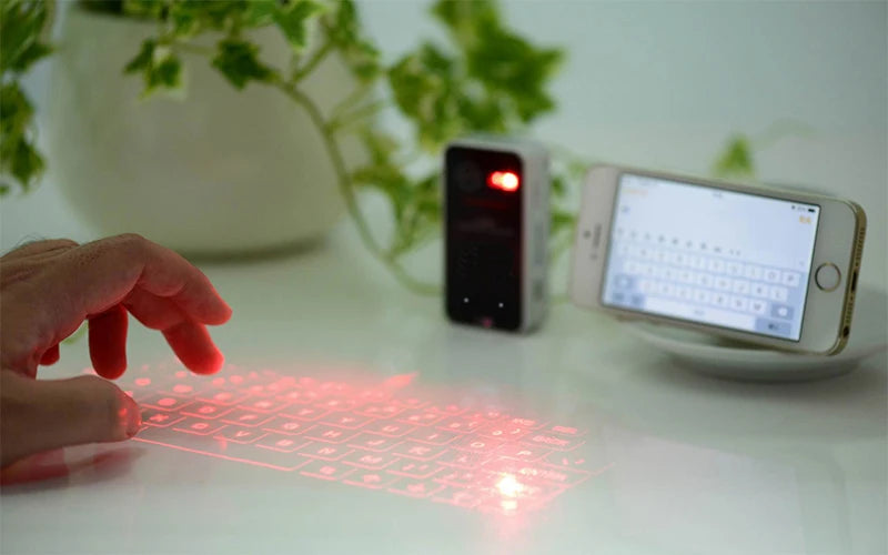 Laser Projection Virtual Keyboard