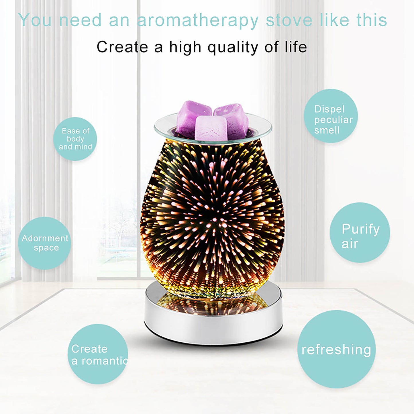 Fireworks Effect Touch Aromatherapy Machine